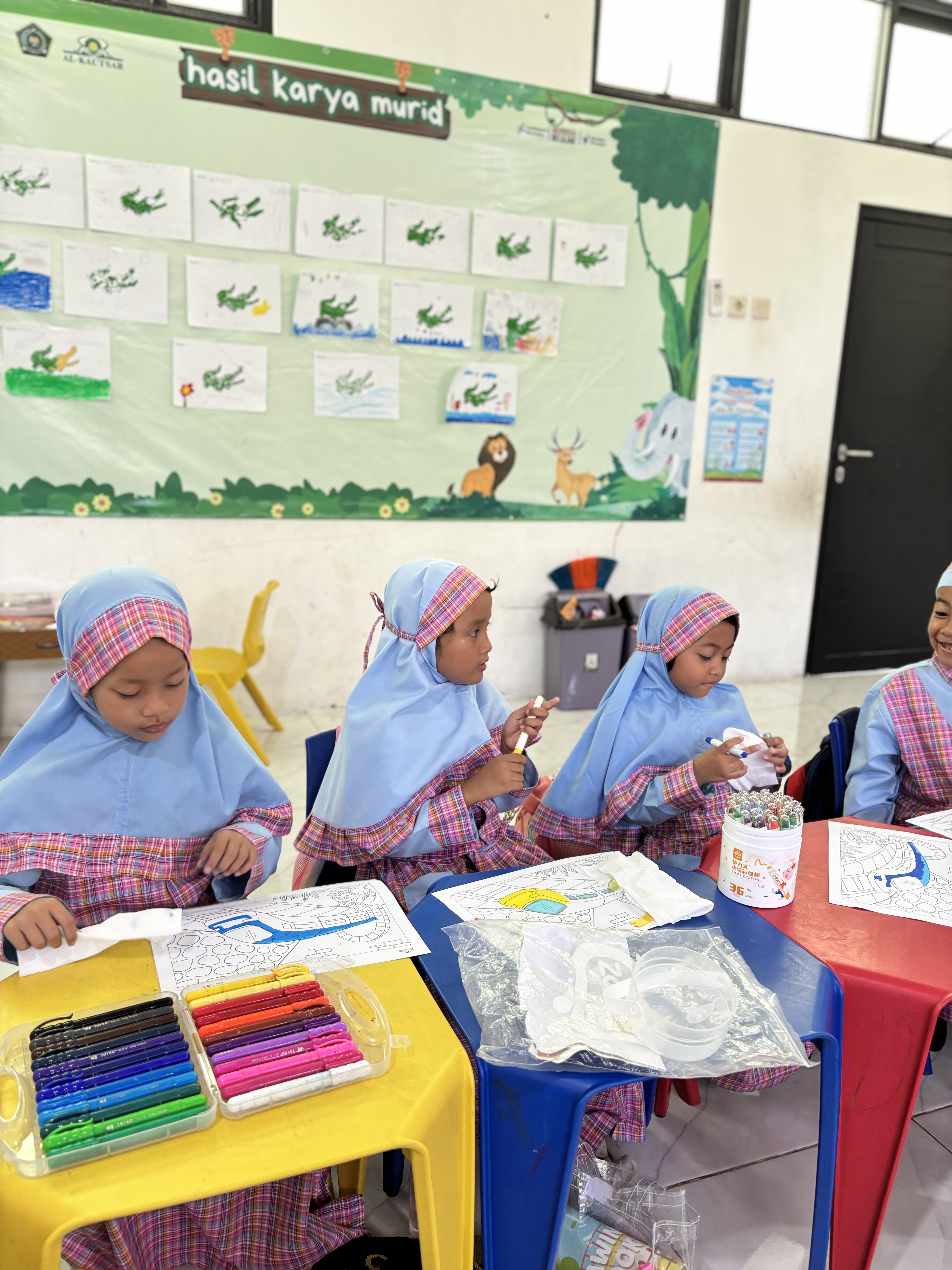 Karya Mewarnai RA AL-KAUTSAR